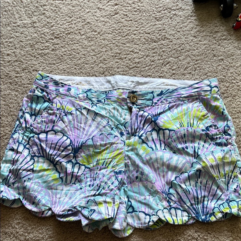 Lilly pulitzer buttercup shorts